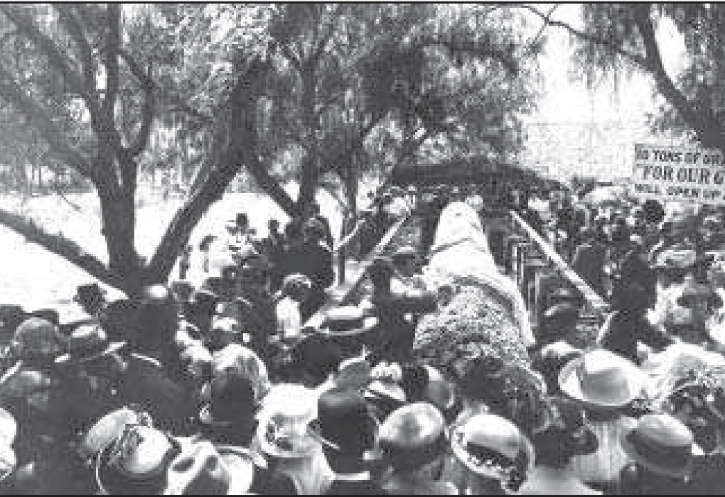 GIVING AWAY 10 TONS OF GRAPES – GRAPE DAY PARK, 1913