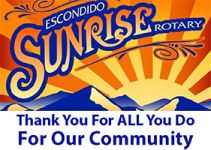 escondido sunrise rotary